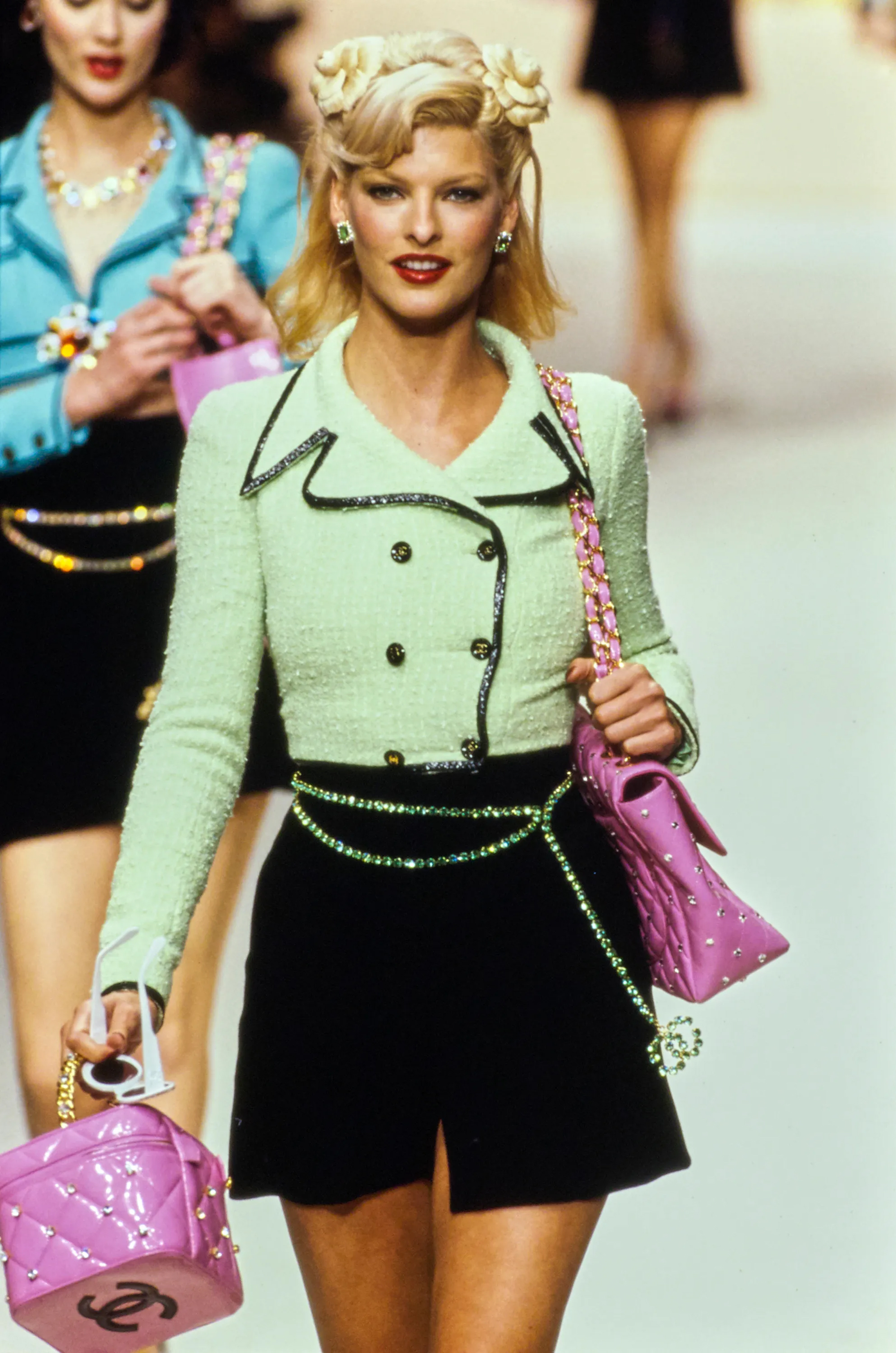 シャネル　1990年代　コレクションカタログなど 希少 CHANEL シャネル ヴィンテージ カタログ spring-summer